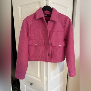 Zara pink jacket